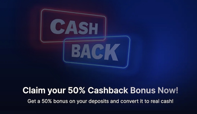 Moneta Markets - 50% Cashback Bonus